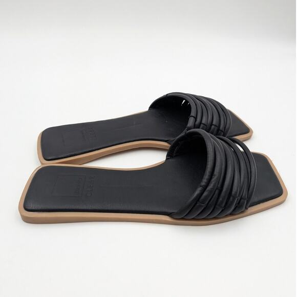 Dolce Vita Nyx Slip-On Slide Sandals Open Toe Women's Black Size US10 EU41 - Picture 4 of 11